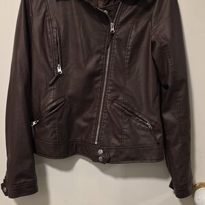 New Look Brown Leather Jacket